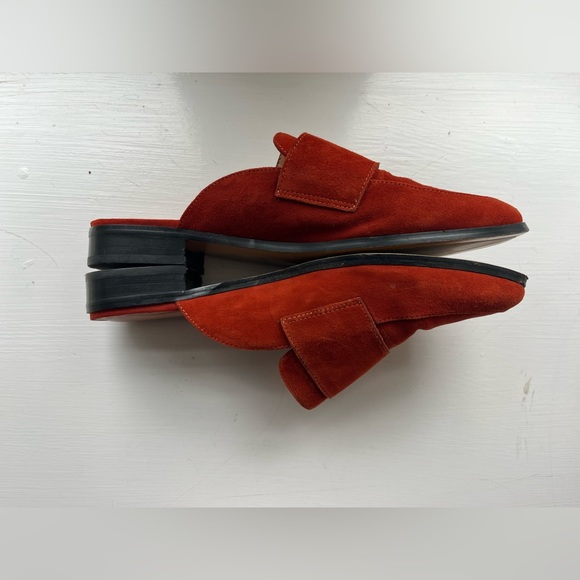 Halogen Orange Suede Mule - Picture 3 of 3